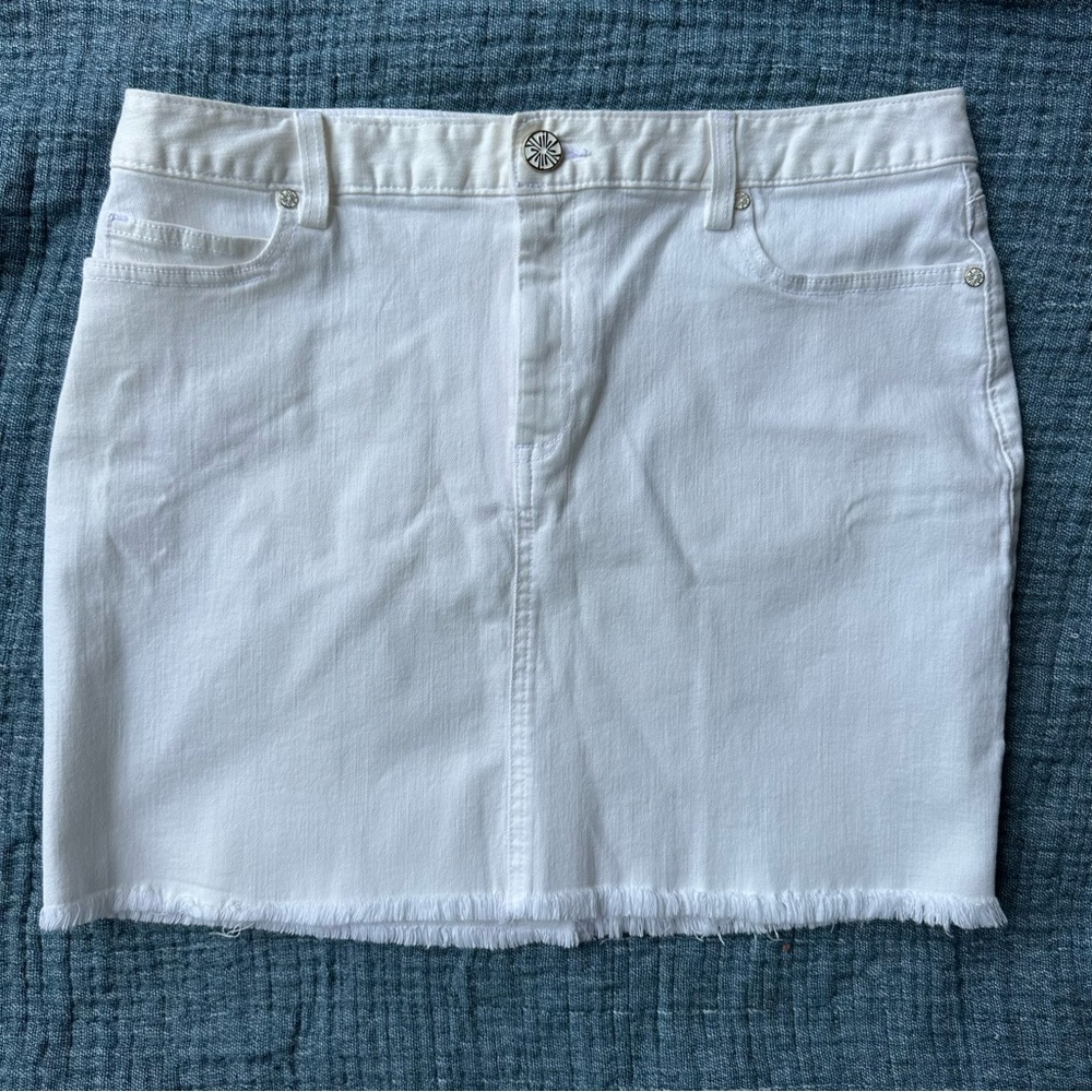 Lilly Pulitzer Blue Mini Pencil Skirt Casual